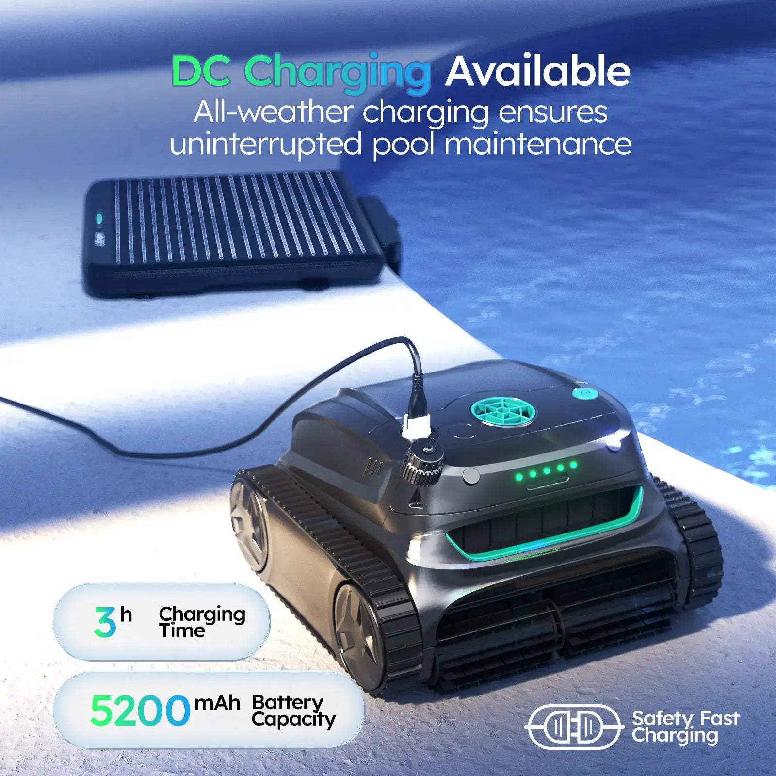 WYBOT Full Pool Solution Bundle-S2 Solar & F1 by WYBOT