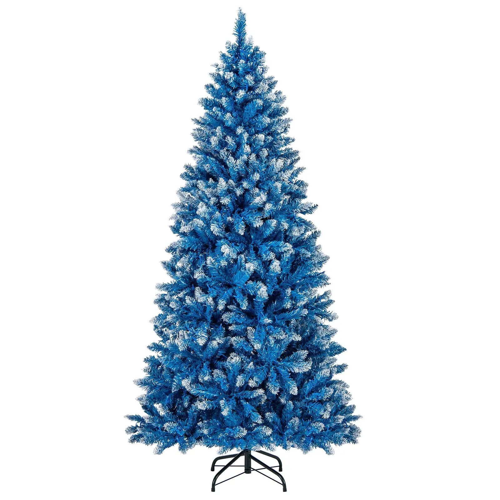6/7/8/9 FT Artificial Christmas Tree with 767 Snowy Branch Tips by DirectDeals