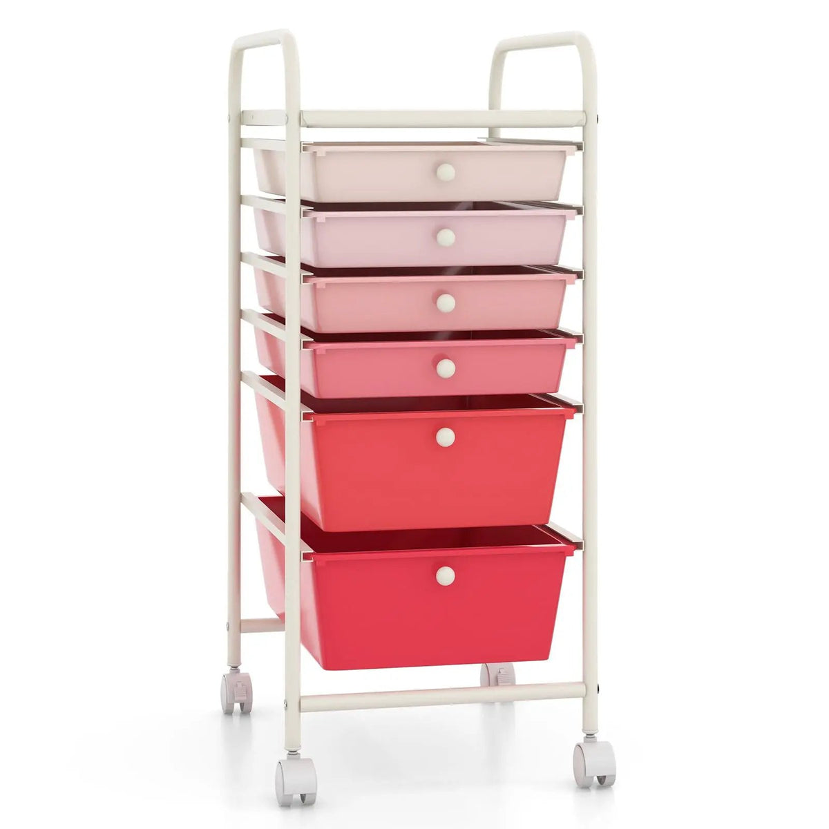 6 Drawers Rolling Storage Cart Organizer, photo 13 of 19