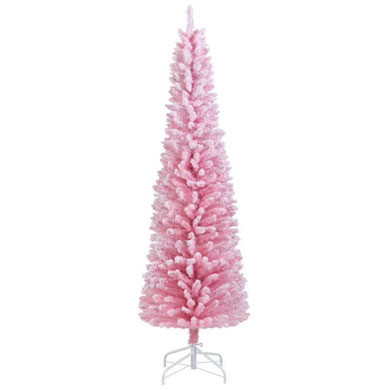 6 FT Artificial Christmas Tree with 460 Branch Tips and Folding Metal Stand by DirectDeals