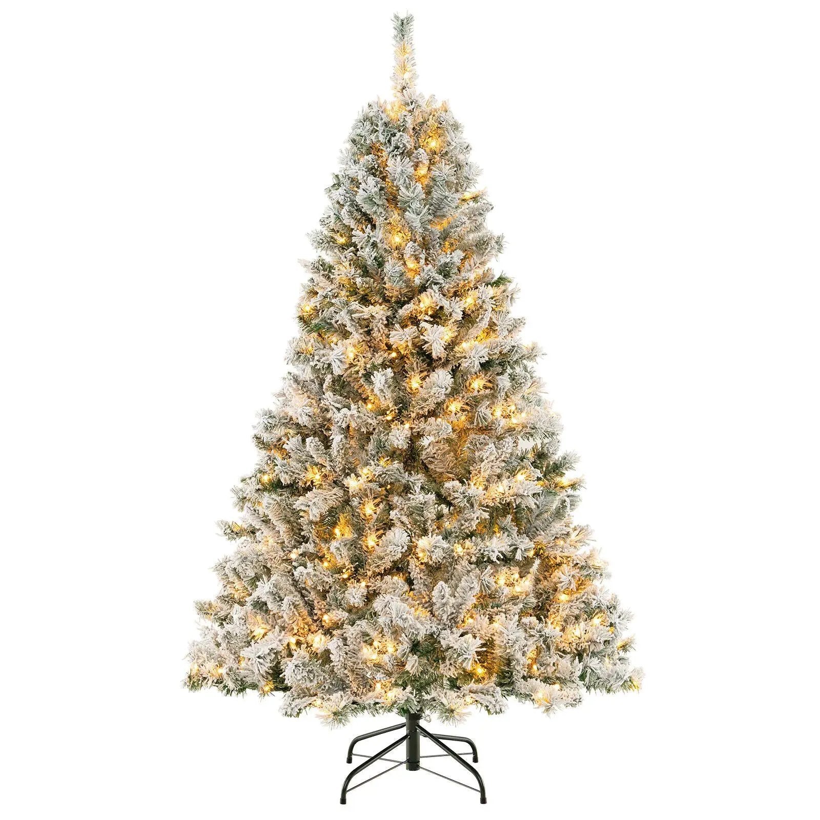 6/7/8 Feet Artificial Xmas Tree 3-Minute Quick Shape by DirectDeals