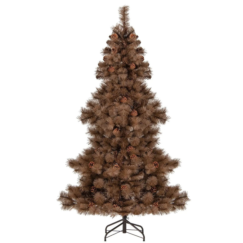 6 Feet Artificial Christmas Tree with 493 Branch Tips for Home Office Carnival by DirectDeals