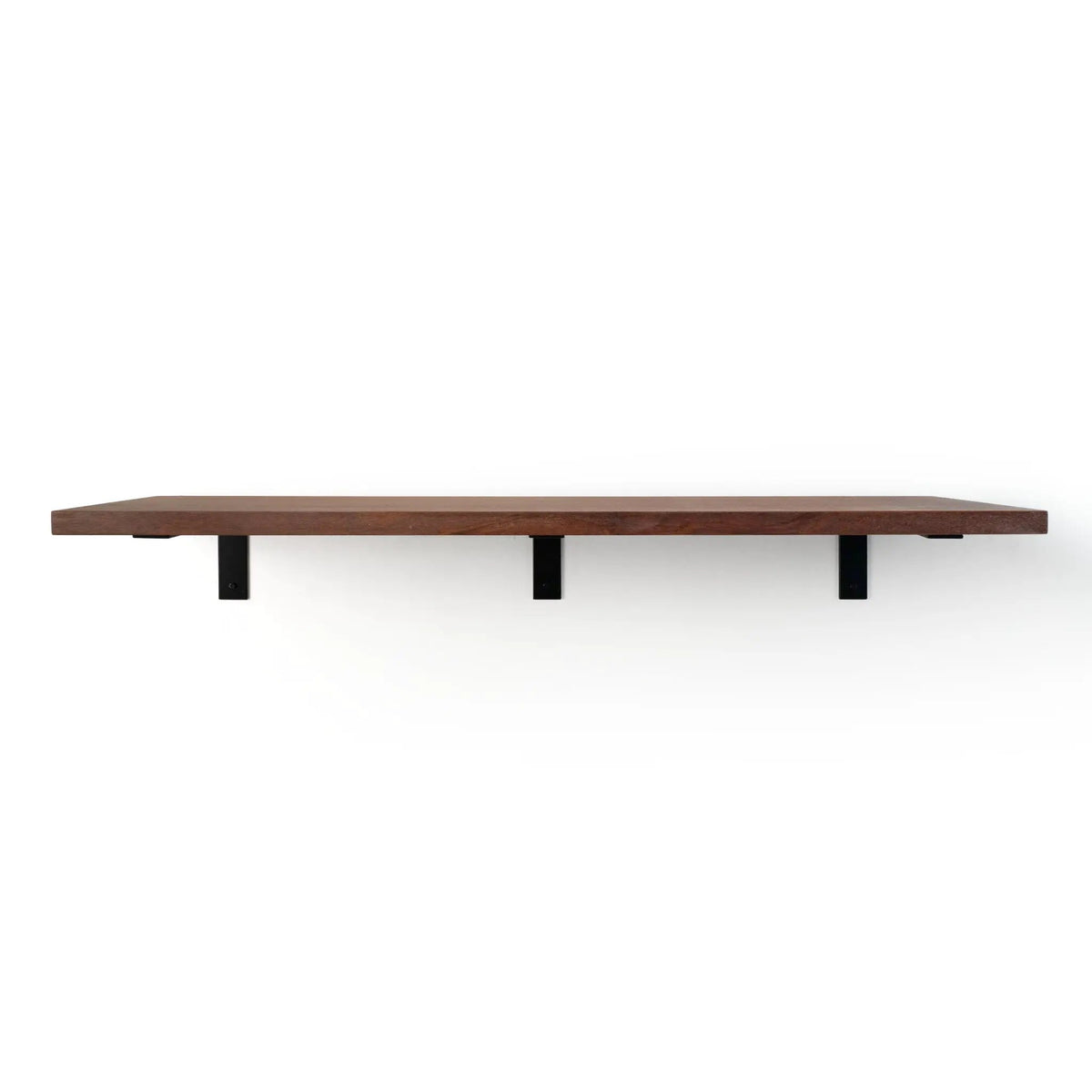 Deep Shelf with Black Steel L Brackets, photo 4 of 8
