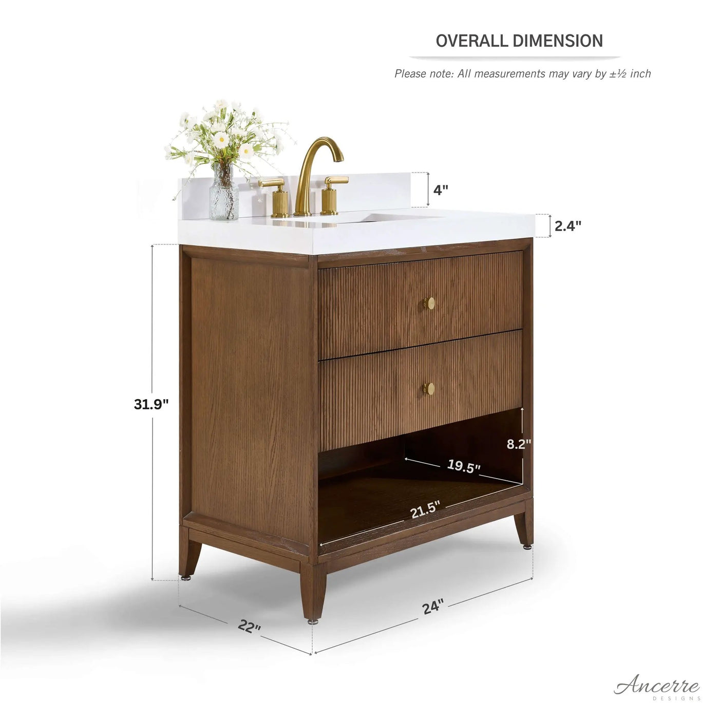 Momo 30" Bath Vanity Set by Ancerre Designs