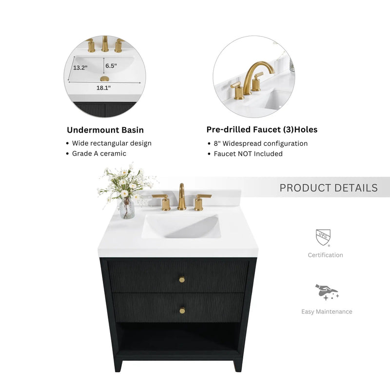 Momo 24" Bath Vanity Set by Ancerre Designs