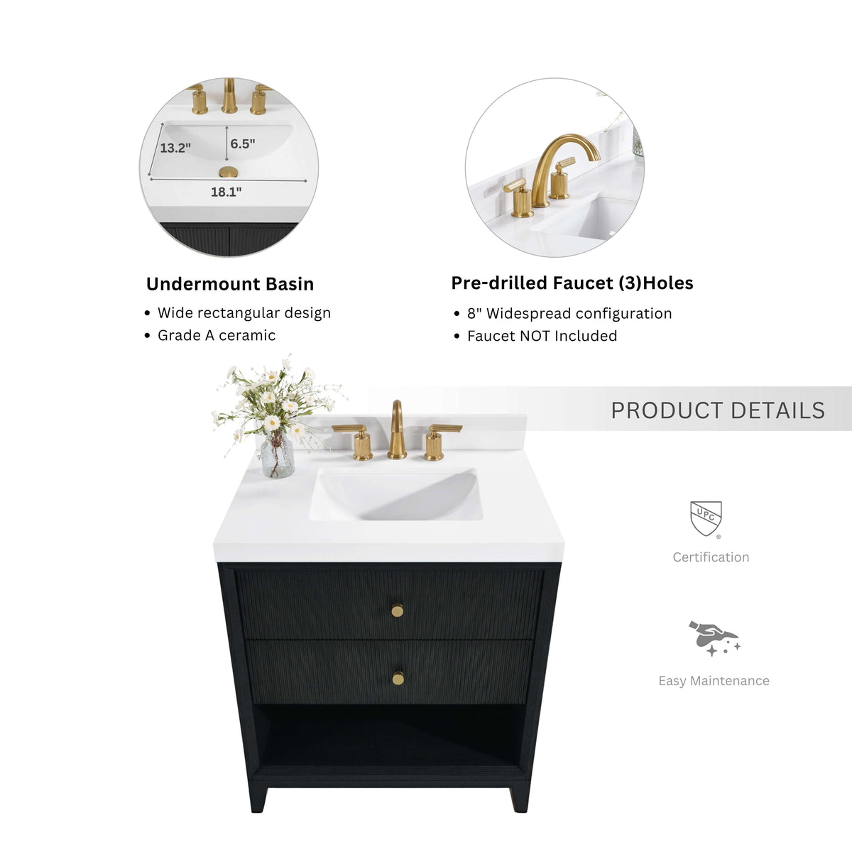 Momo 24" Bath Vanity Set, photo 17 of 33