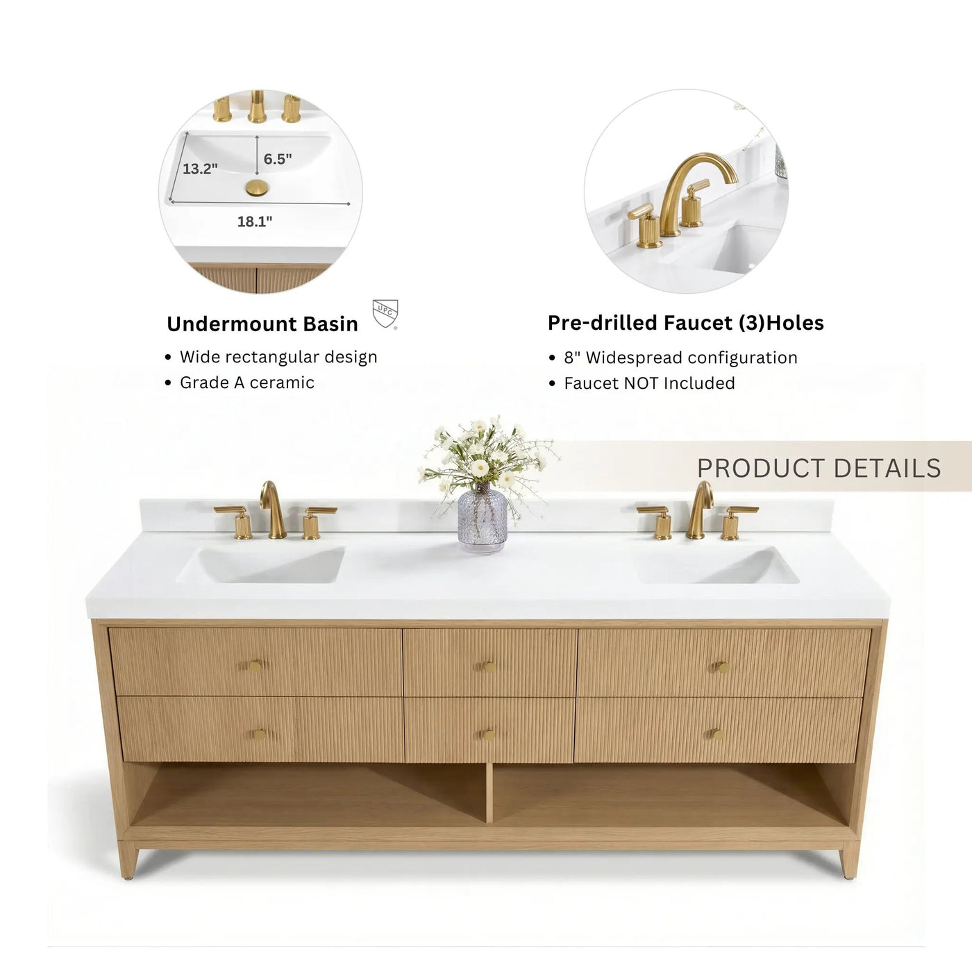 Momo 72" Bath Vanity Set by Ancerre Designs