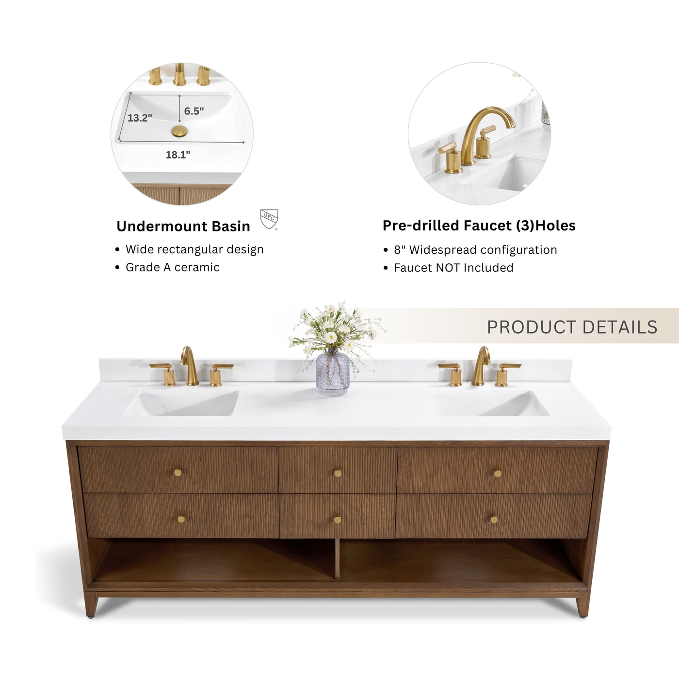 Momo 84" Bath Vanity Set by Ancerre Designs