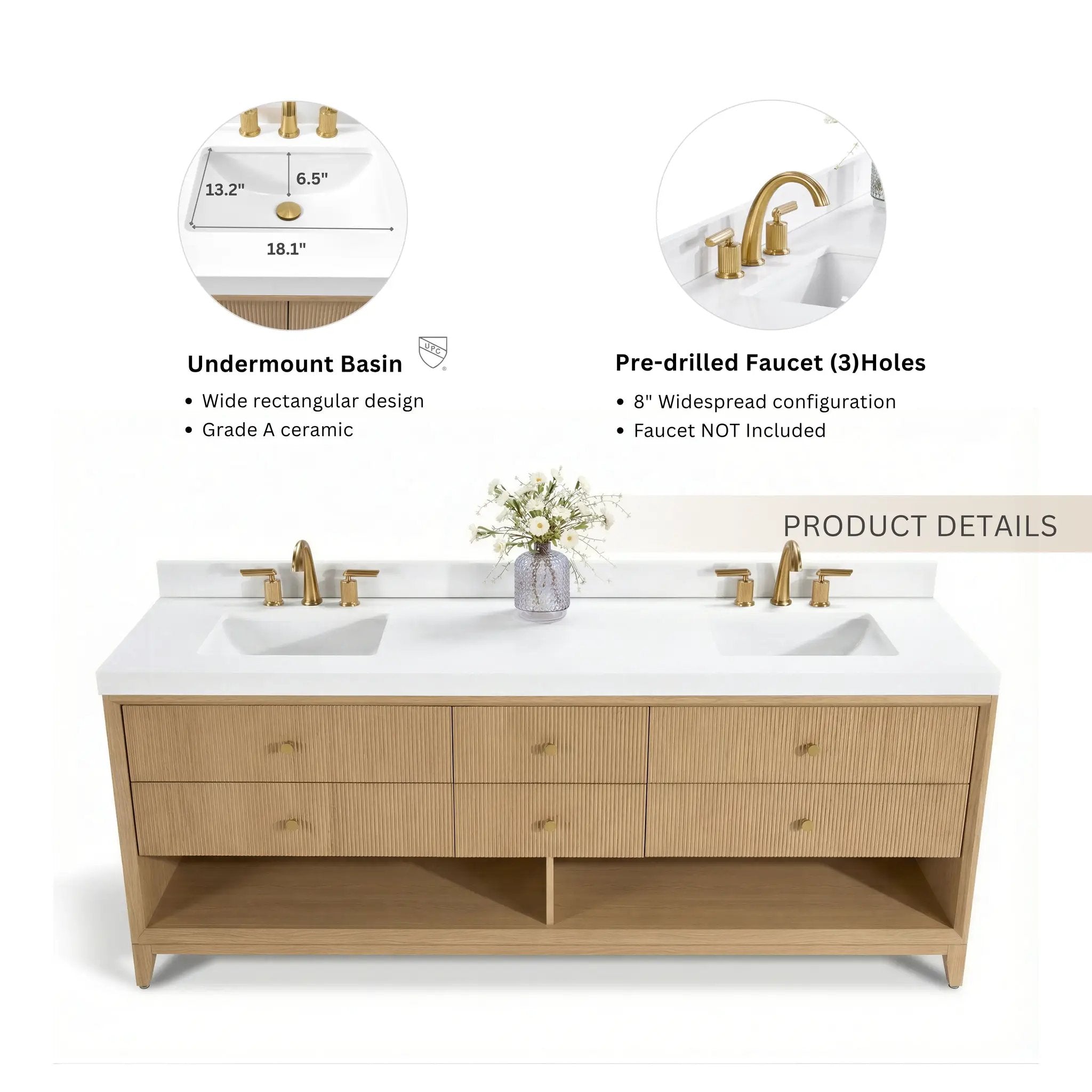 Momo 84" Bath Vanity Set by Ancerre Designs