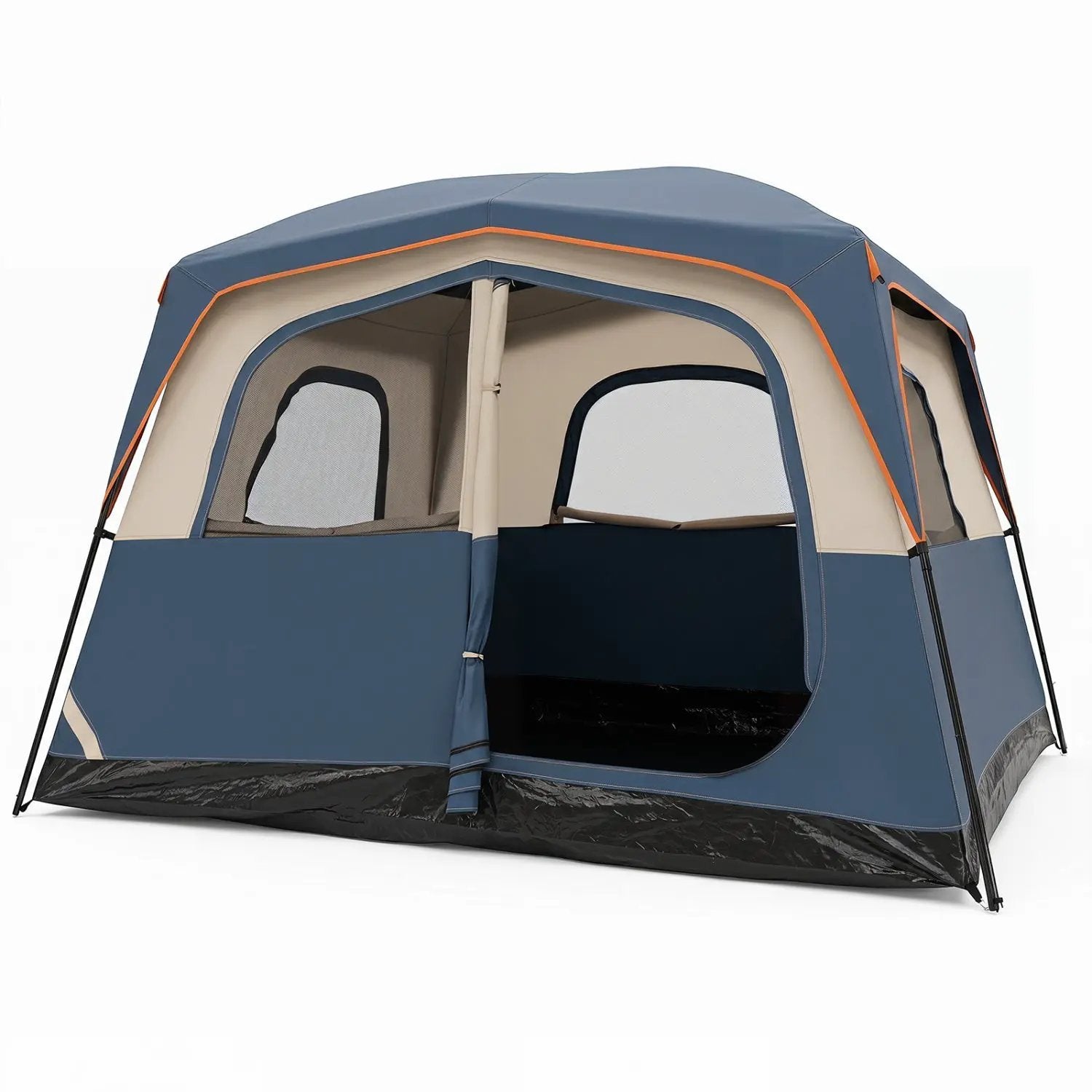 6-Person Camping Tent with Rainfly and Mesh Windows by DirectDeals