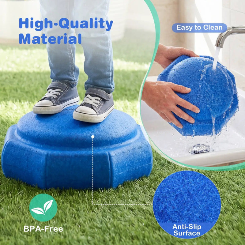 Stepping Stones for Kids 6-Piece Balance Training Set by DirectDeals