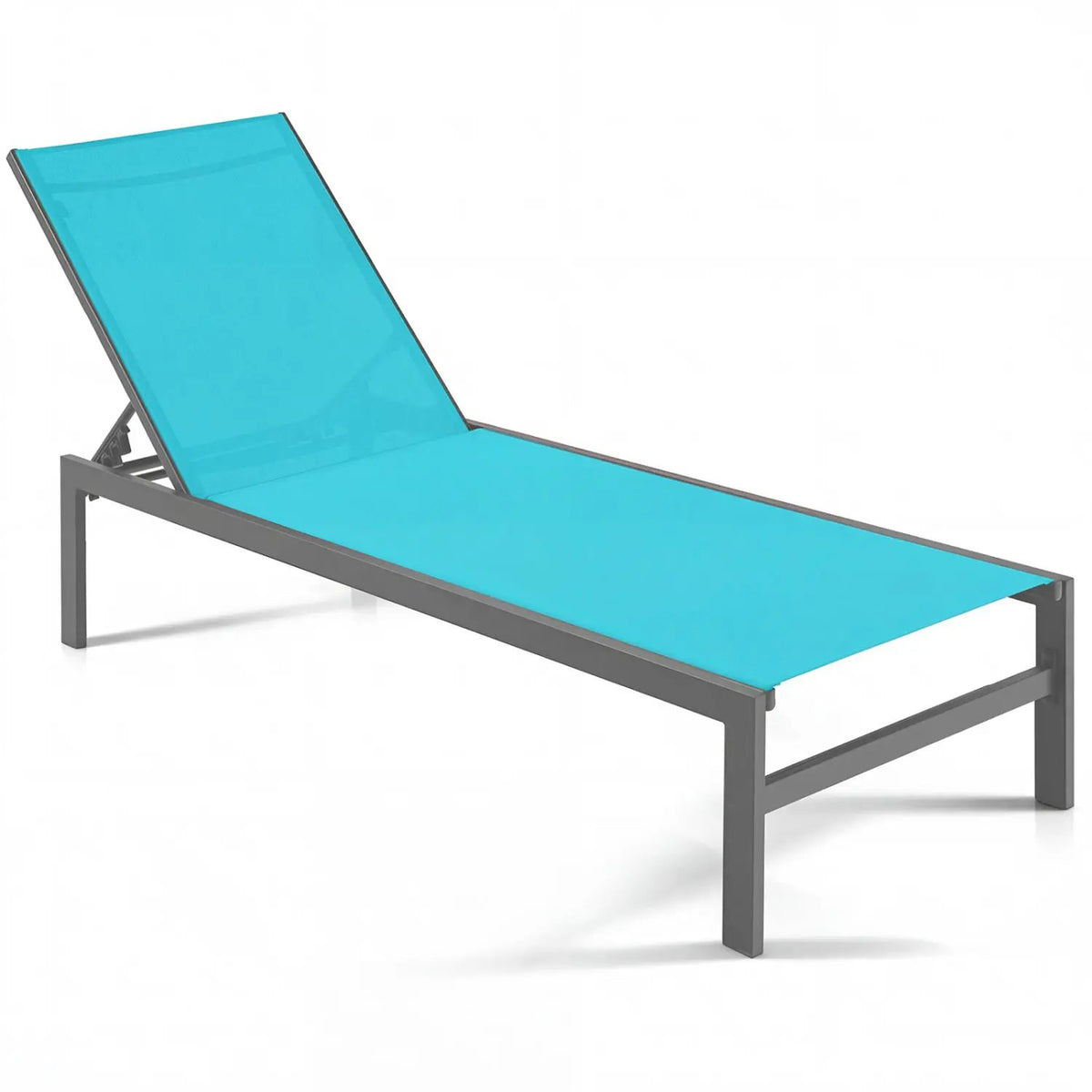 6-Position Chaise Lounge Chairs with Rustproof Aluminium Frame, photo 11 of 11