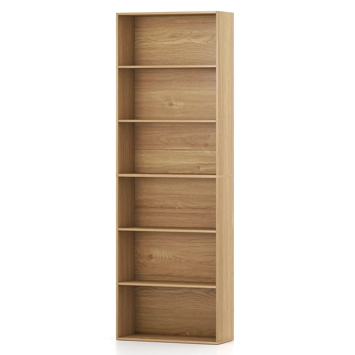 6-Tier Bookcase with 6 Open Shelves and Anti-Toppling Kits, photo 13 of 13