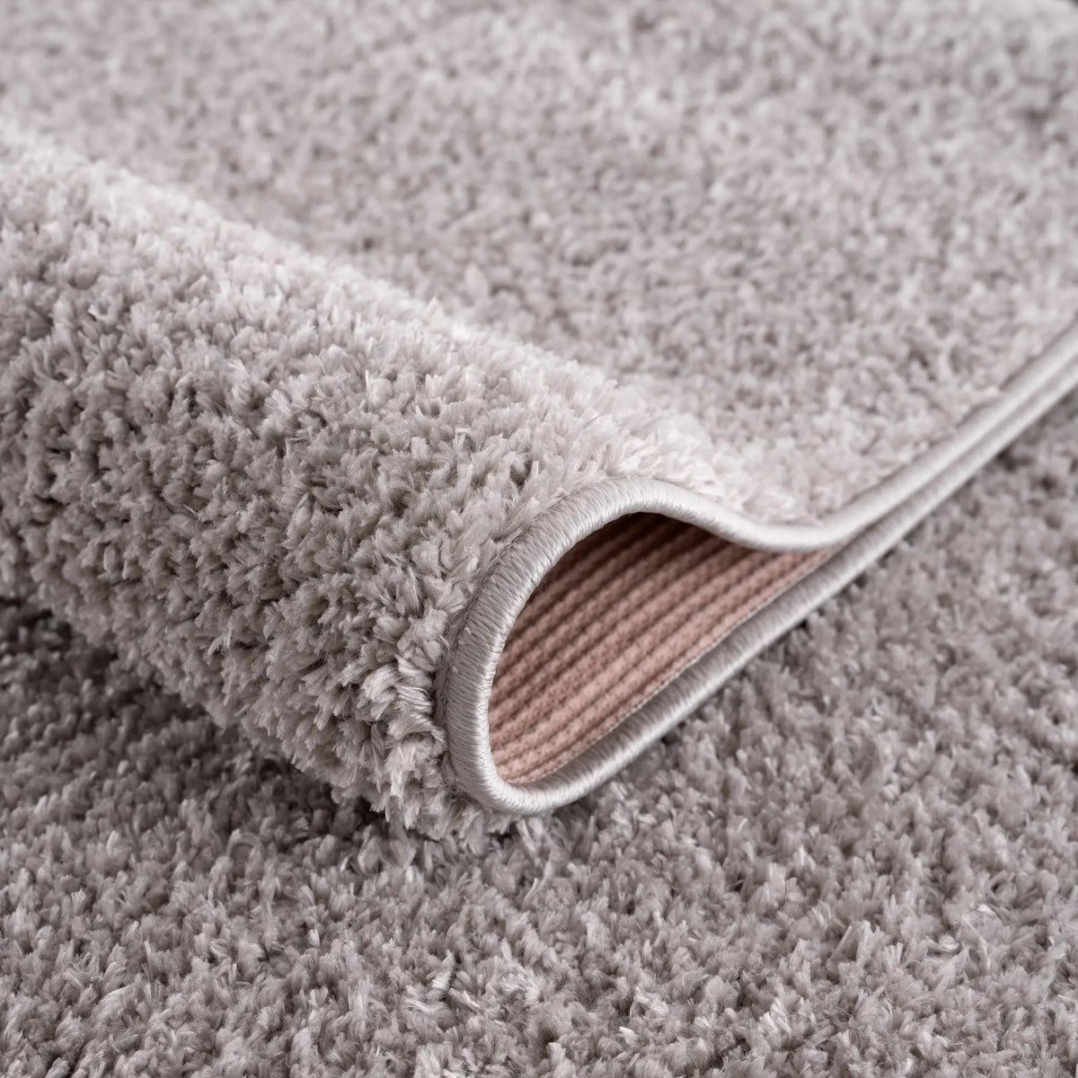 Judy Solid Gray Washable Shag Rug - Clearance, photo 12 of 14