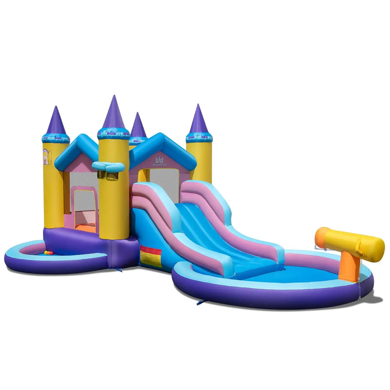 6-in-1 Inflatable Kids Water Park for Yard by DirectDeals