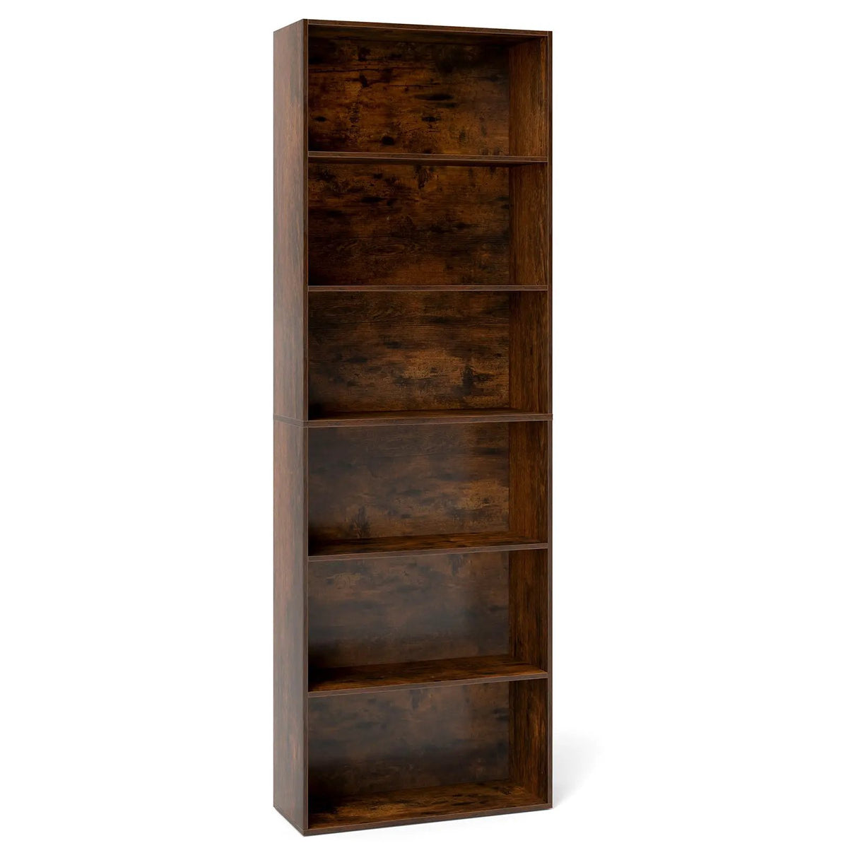 6-Tier Bookcase with 6 Open Shelves and Anti-Toppling Kits, photo 10 of 13