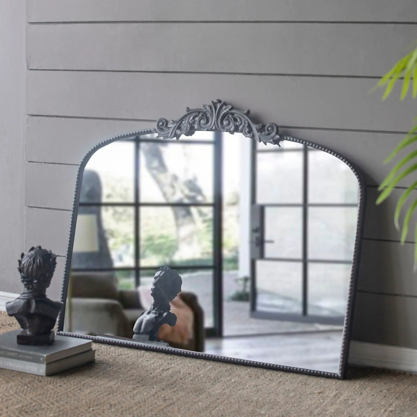 Arch Mirror, Baroque Inspired Wall Decor For Bathroom, Bedroom, Living Room by HouseOfZazla