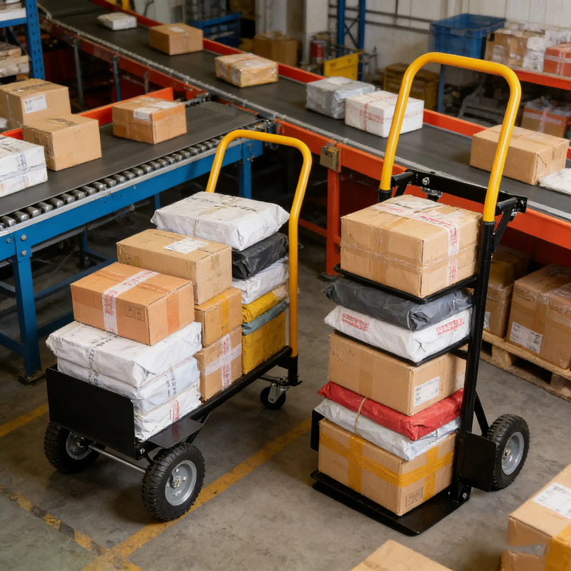 Heavy Duty Dual Purpose Hand Truck Dolly Cart by HouseOfZazla
