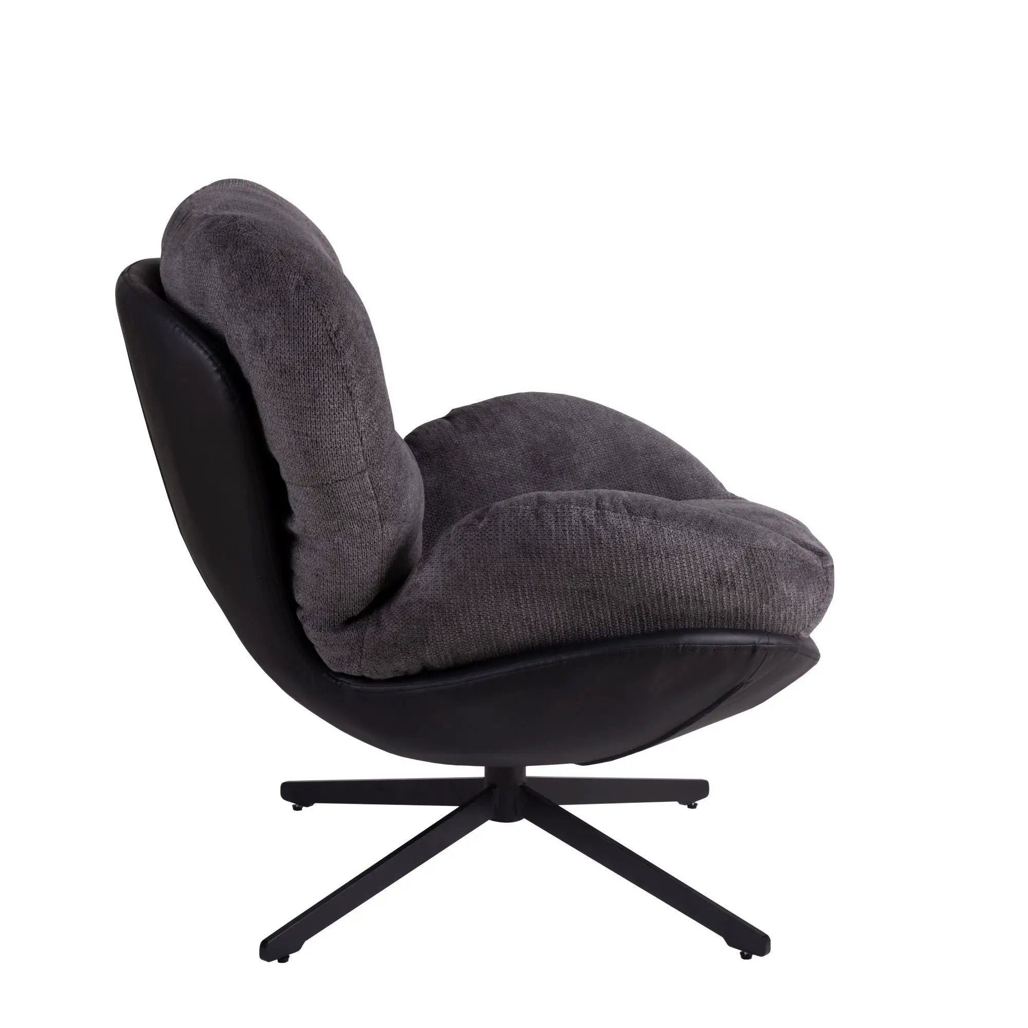360° Swivel Office Chair, No Wheels by HouseOfZazla