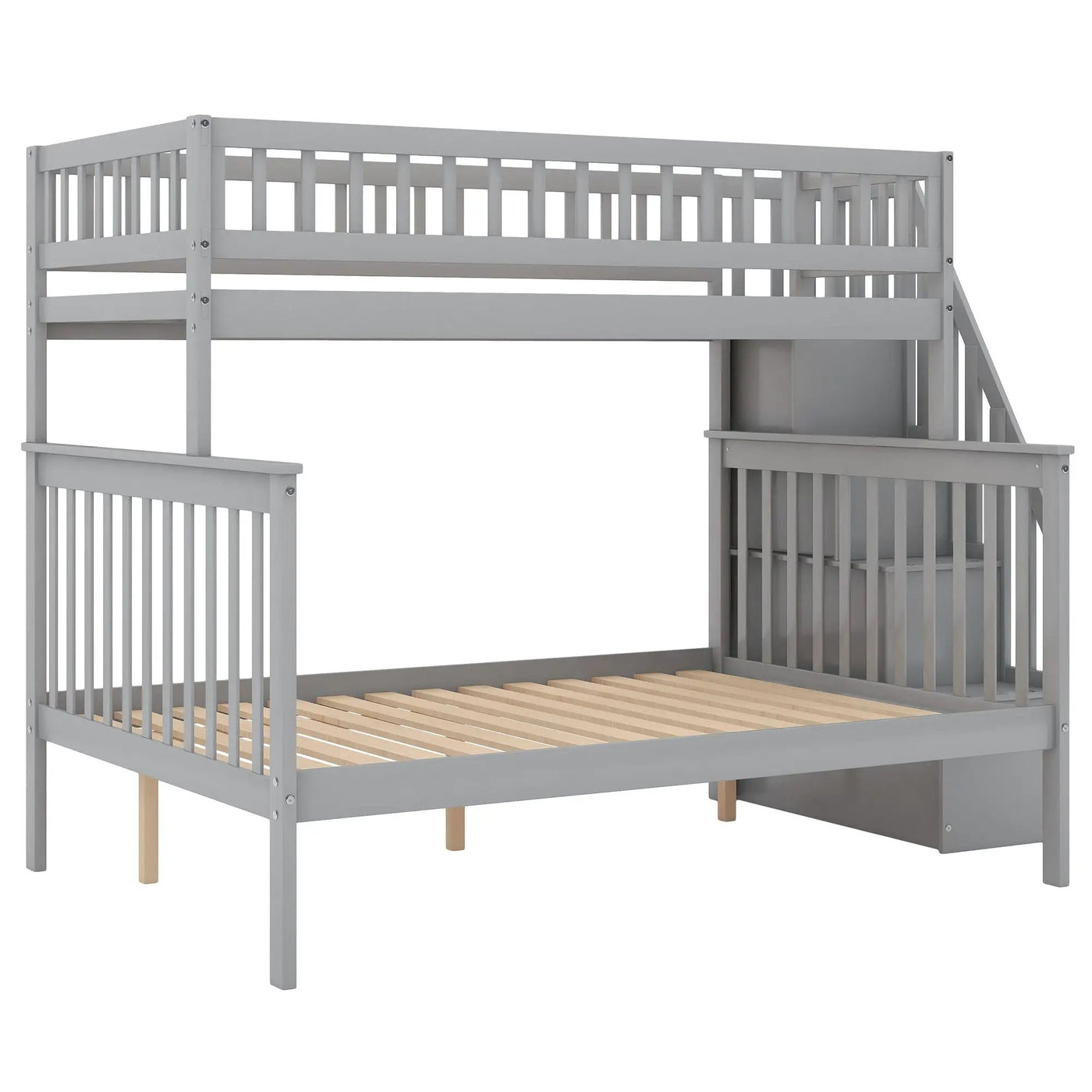 Bunk Bed With Staircase by HouseOfZazla