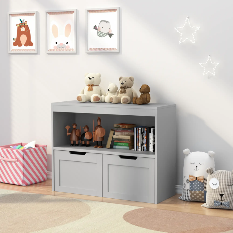 Book Organizer & Toy Storage Cabinet by HouseOfZazla