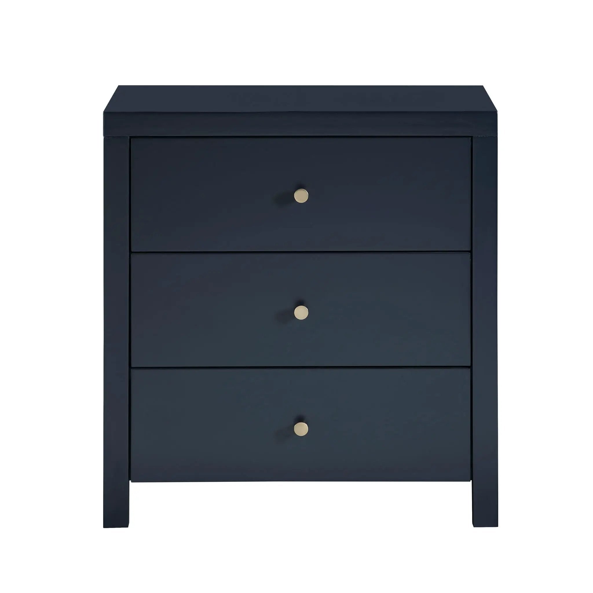 Nevarre - 3 Drawer Nightstand by HouseOfZazla