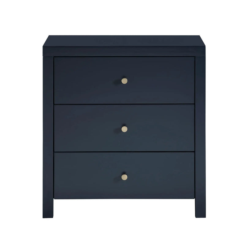 Nevarre - 3 Drawer Nightstand by HouseOfZazla