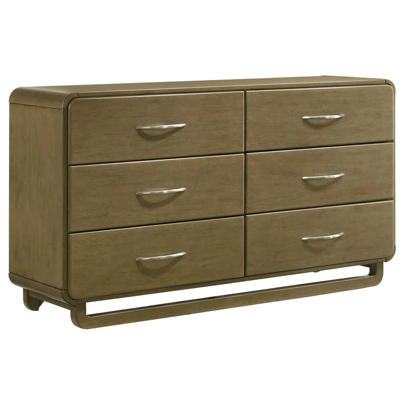 Amsbury 4-piece California King Bedroom Set Nutmeg by Unique Piece Furniture