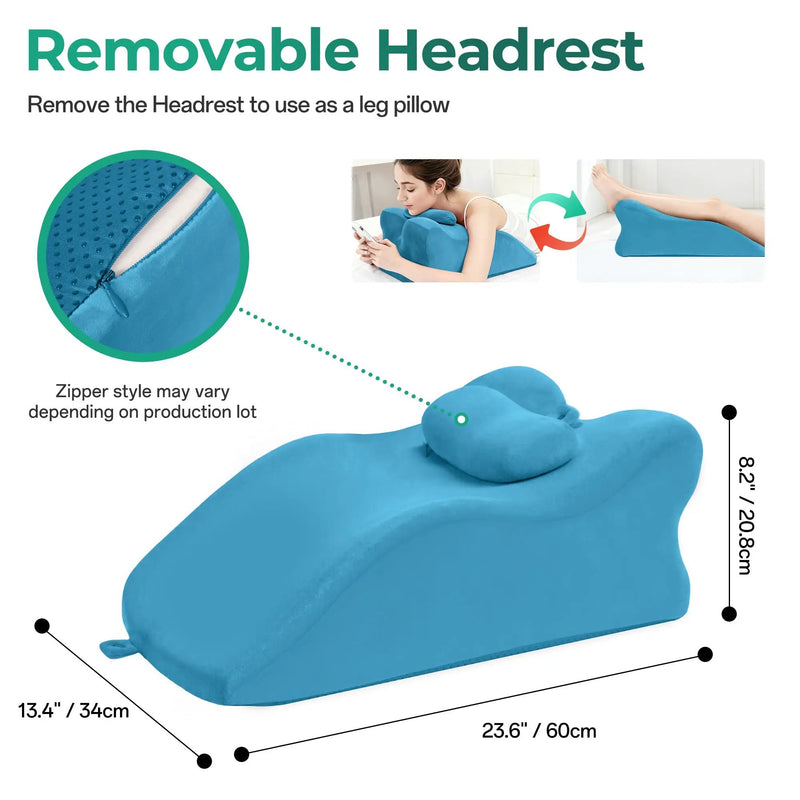 Ergonomic Spinal Posture Support & Multi-Functional Bed Pillow by HouseOfZazla