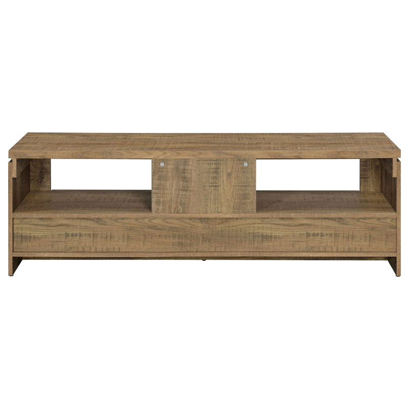 Tesoro - TV Stand With 2 Drawers - Mango Color