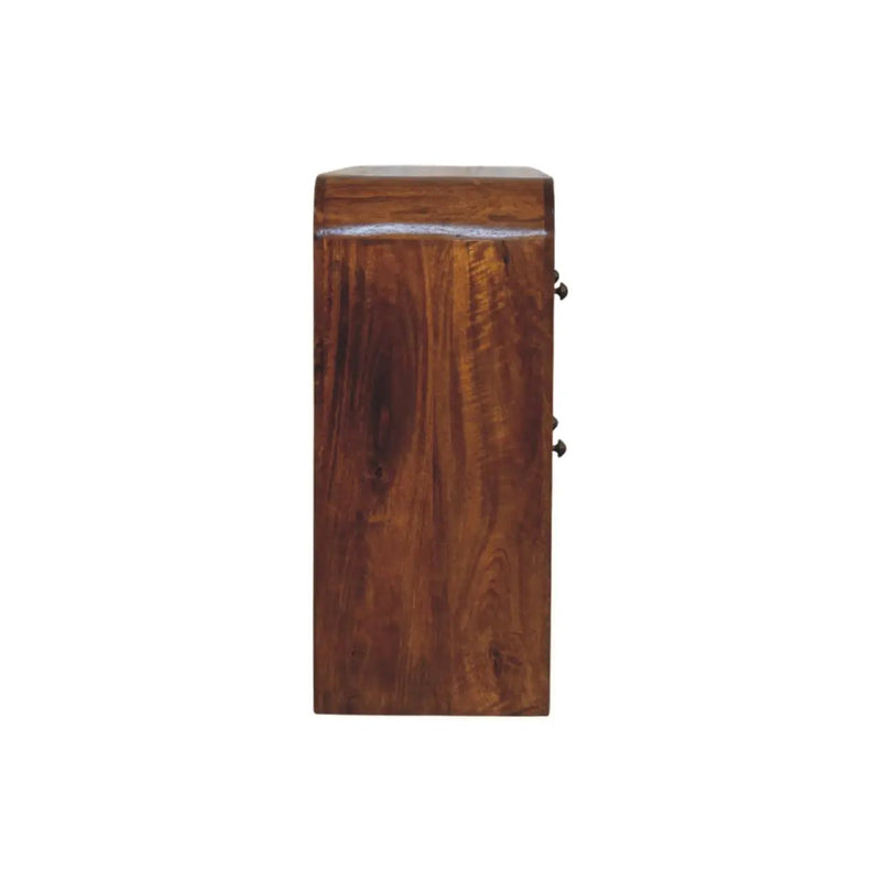 Darcy - 3 Over 3 Drawer Chest - Brown by HouseOfZazla