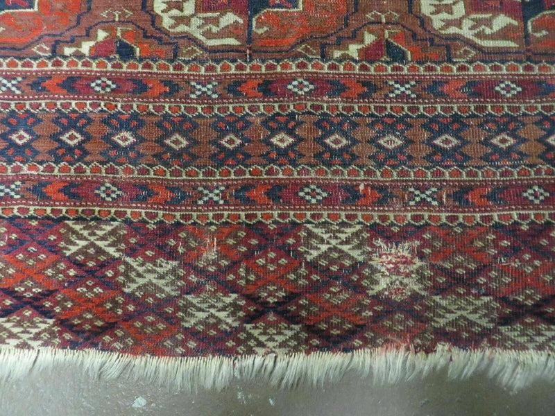 6' X 10' Antique Handmade Bokhara Turkoman Yamud Wool Rug Carpet NICE # 61 by Jewel Rugs