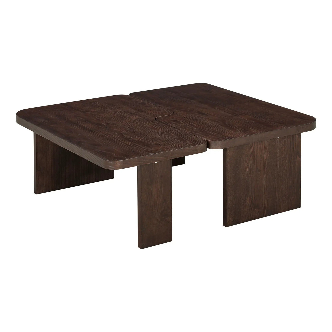 Modern Minimalist Coffee Table Set With Splicing Design by HouseOfZazla