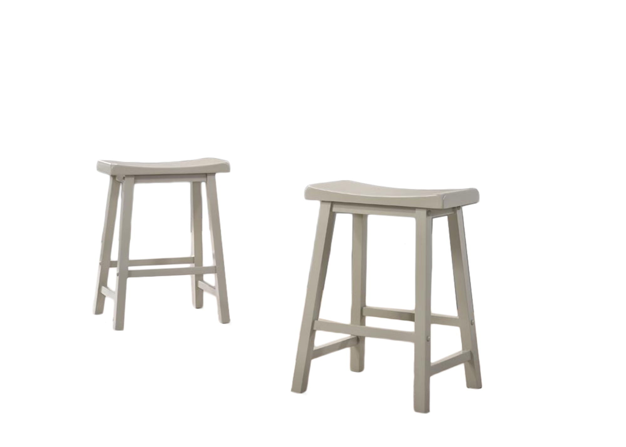 Alonzo - 17.5" Backless Ergonomic Counter Height Stool (Set of 2) by HouseOfZazla