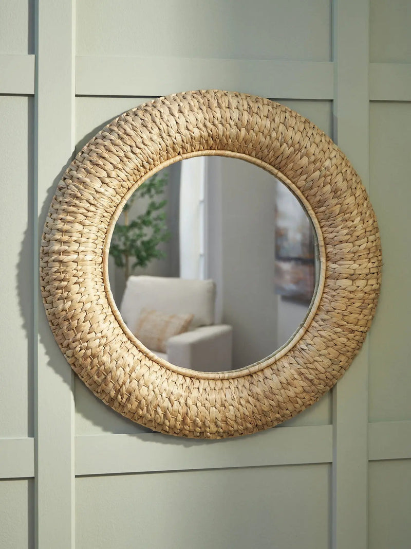 Briggsburg - Accent Mirror - Natural by Unique Piece Furniture