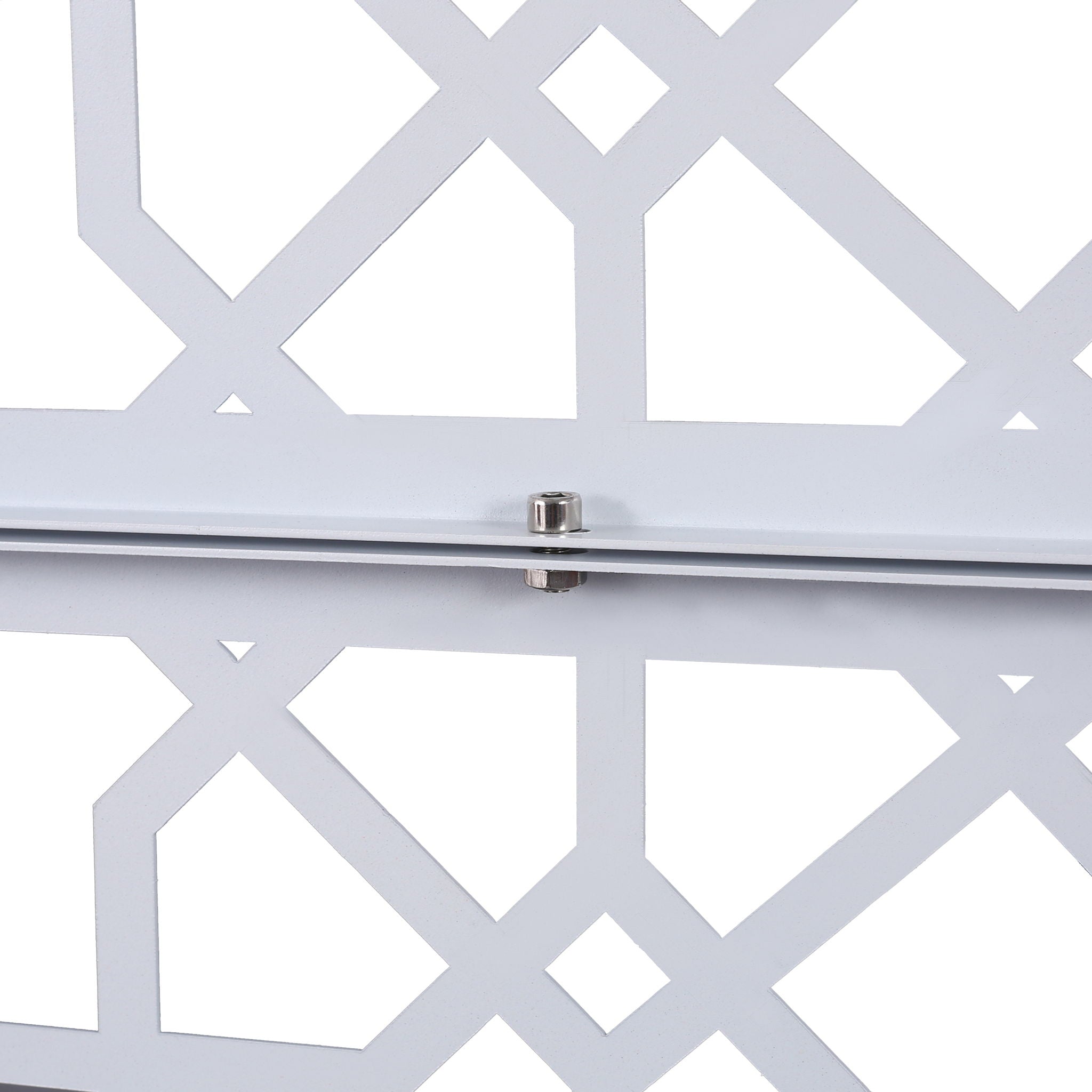 Outdoor & Indoor Metal Freestanding Decorative Privacy Screen by HouseOfZazla