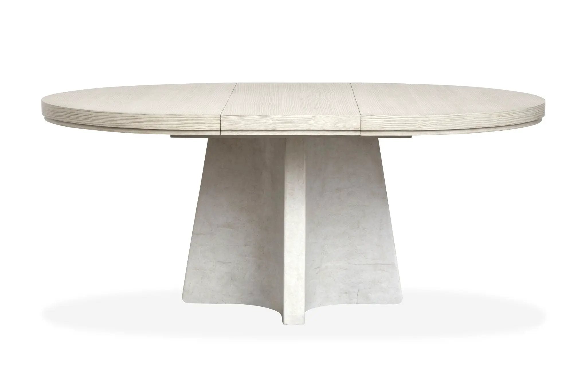 Lorelei - Extendable 54" Round Dining Table - Misty Cloud by Unique Piece Furniture