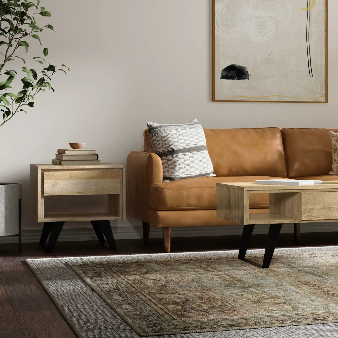 Lowry - Handcrafted End Table by HouseOfZazla