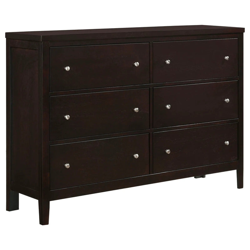 Carlton 5-piece Twin Bedroom Set Cappuccino by Unique Piece Furniture