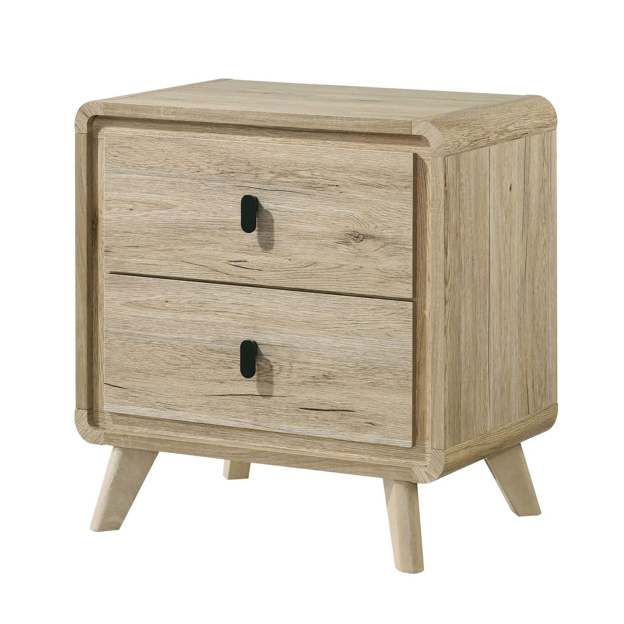Nightstand & 2 Drawers - Beige by Unique Piece Furniture