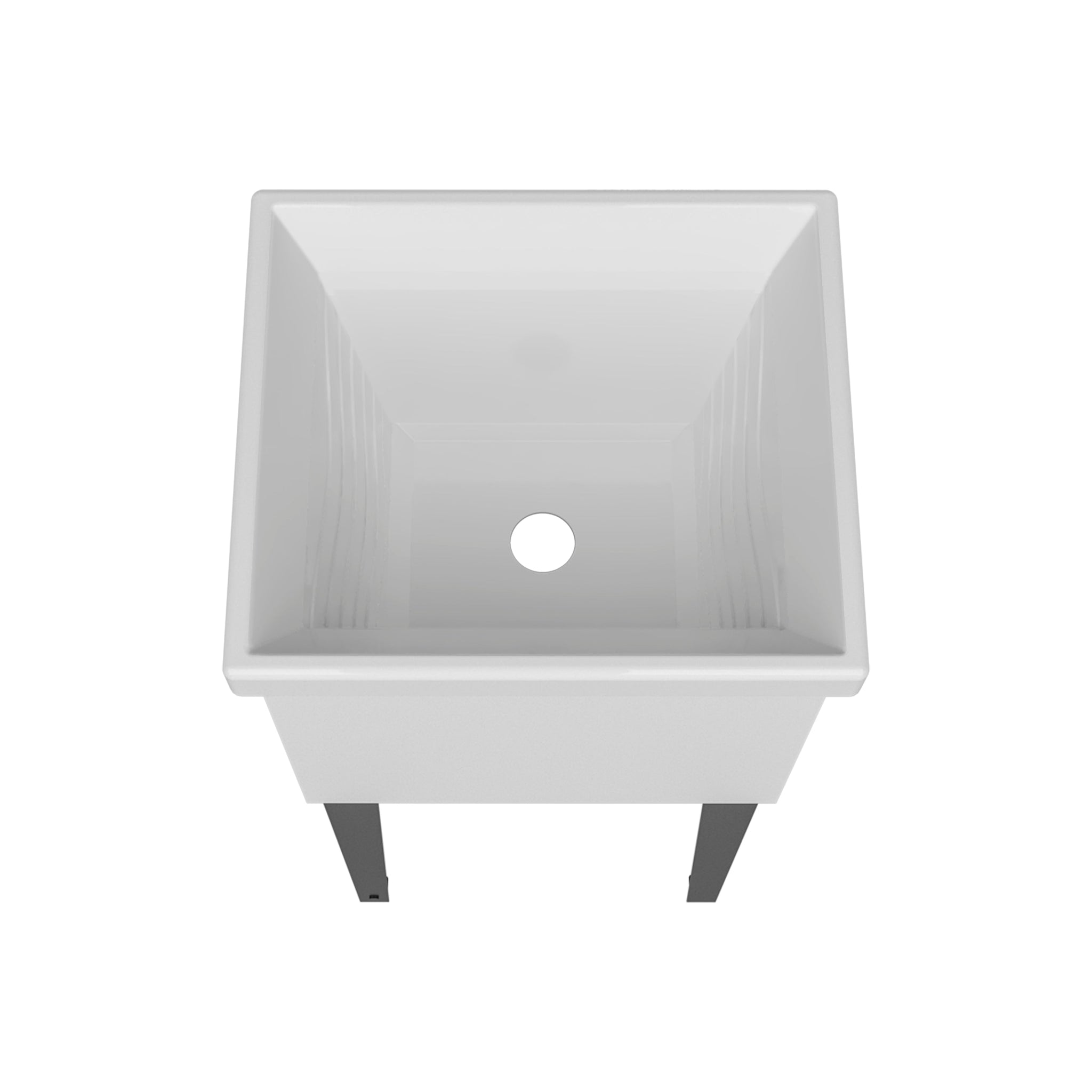 Bari Freestanding Plastic Laundry Utility Sink with Storage Cabinet by HouseOfZazla
