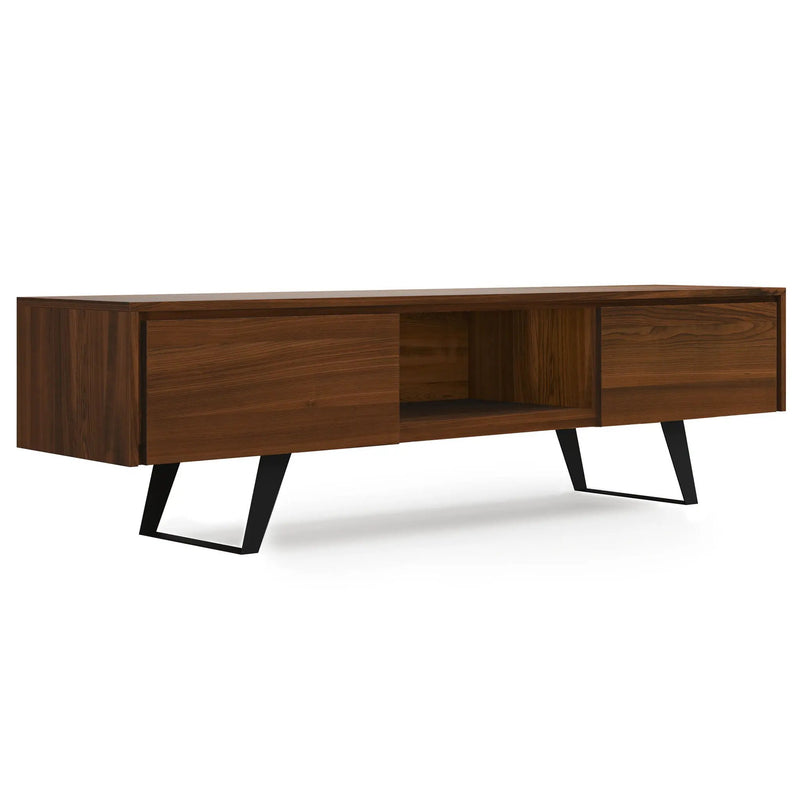 Lowry - Handcrafted TV Media Stand - Walnut by Unique Piece Furniture