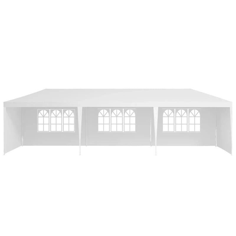 10x30' Outdoor Garden Gazebo Wedding Party Tent Canopy Marquee with 5 Removable Sidewalls by HouseOfZazla