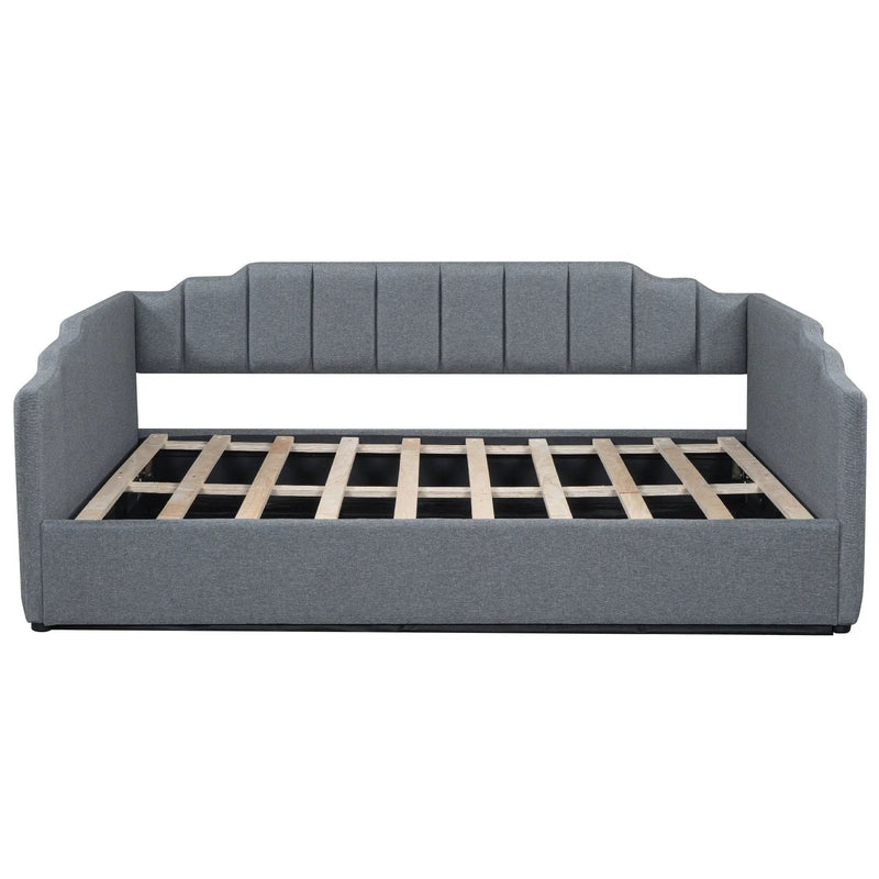 Modern Upholstered Daybed With Underneath Storage by Unique Piece Furniture