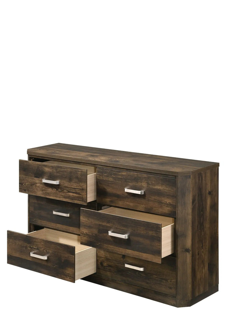 Elettra - Rustic Dresser - Walnut by Unique Piece Furniture