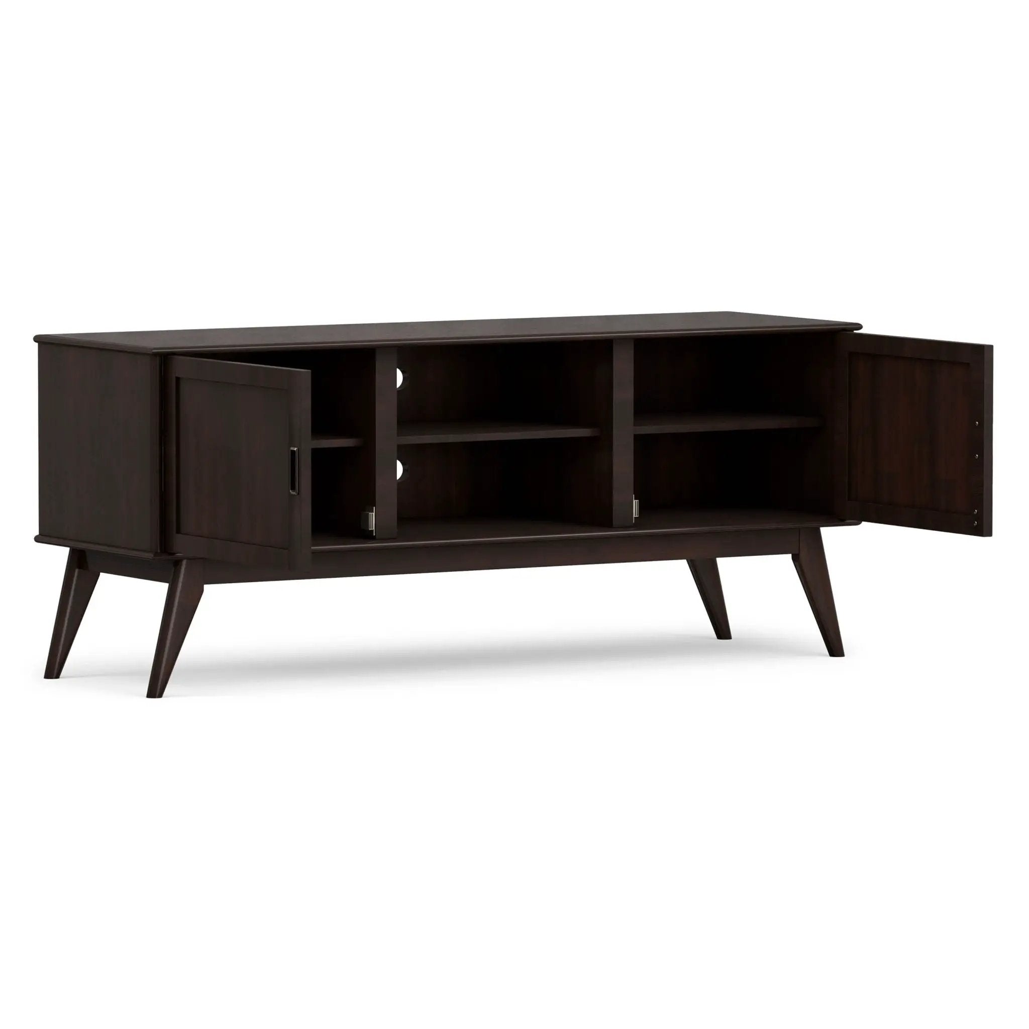 Draper - Handcrafted Mid Century Low TV Media Stand by Unique Piece Furniture