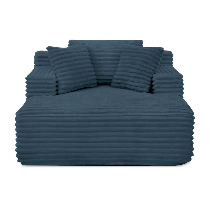 Chaise Lounge Sofa Bed With Deep Seat For Living Room by HouseOfZazla