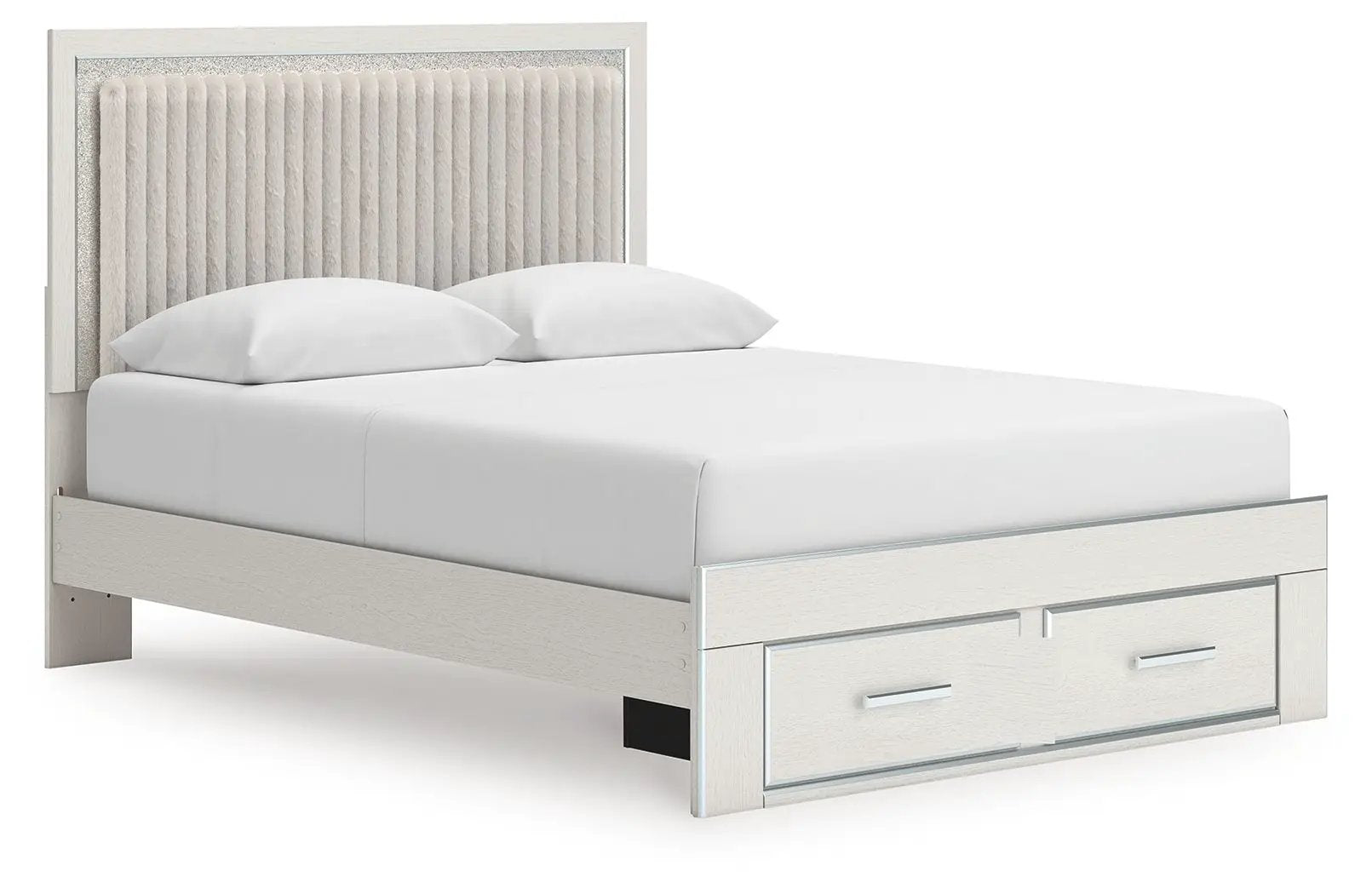 Zuraleus - Upholstered Panel Platform Storage Bed by Unique Piece Furniture