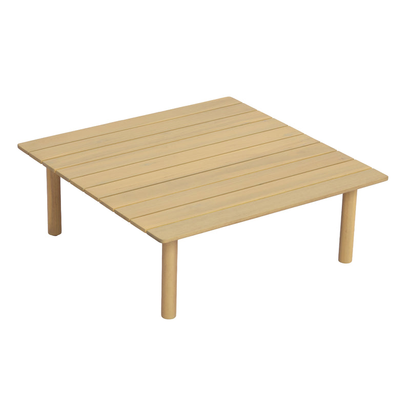 Acacia Wood Outdoor Square Coffee Table by HouseOfZazla