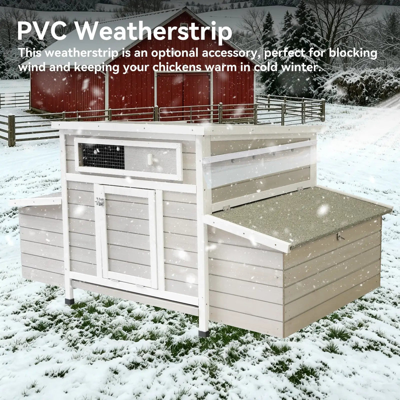 Large Wooden Chicken Coop Outdoor Hen House with Nesting Boxes by HouseOfZazla